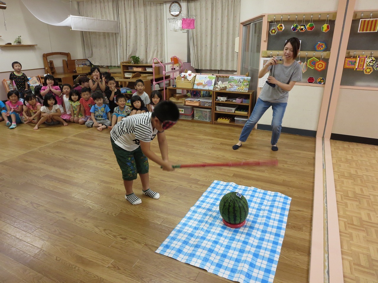 お泊まり保育 プール遊び 東予乳幼児保育園のブログ